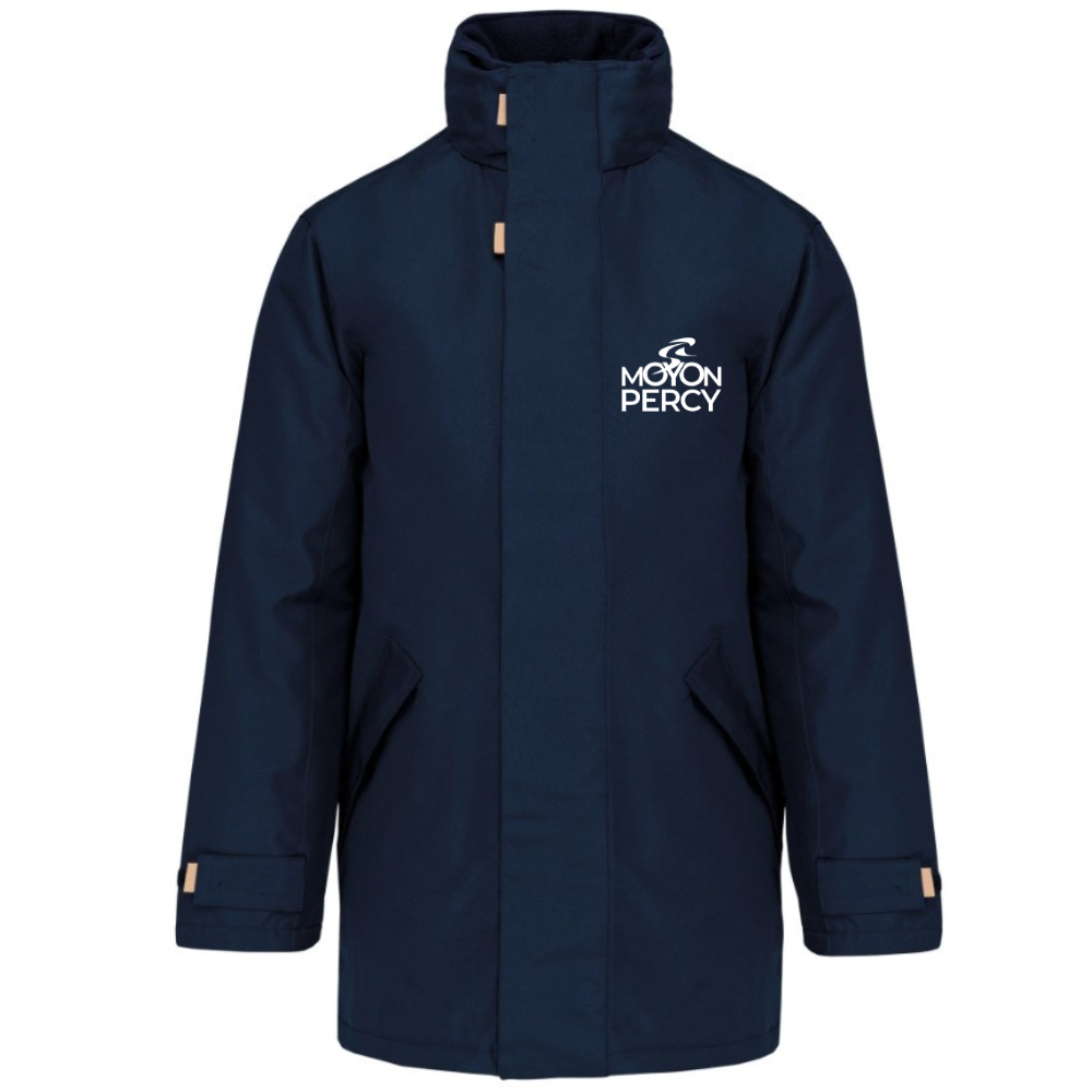 Parka bleue marine